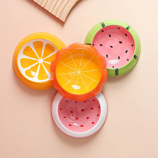 Cat Ceramic Fruit Bowl