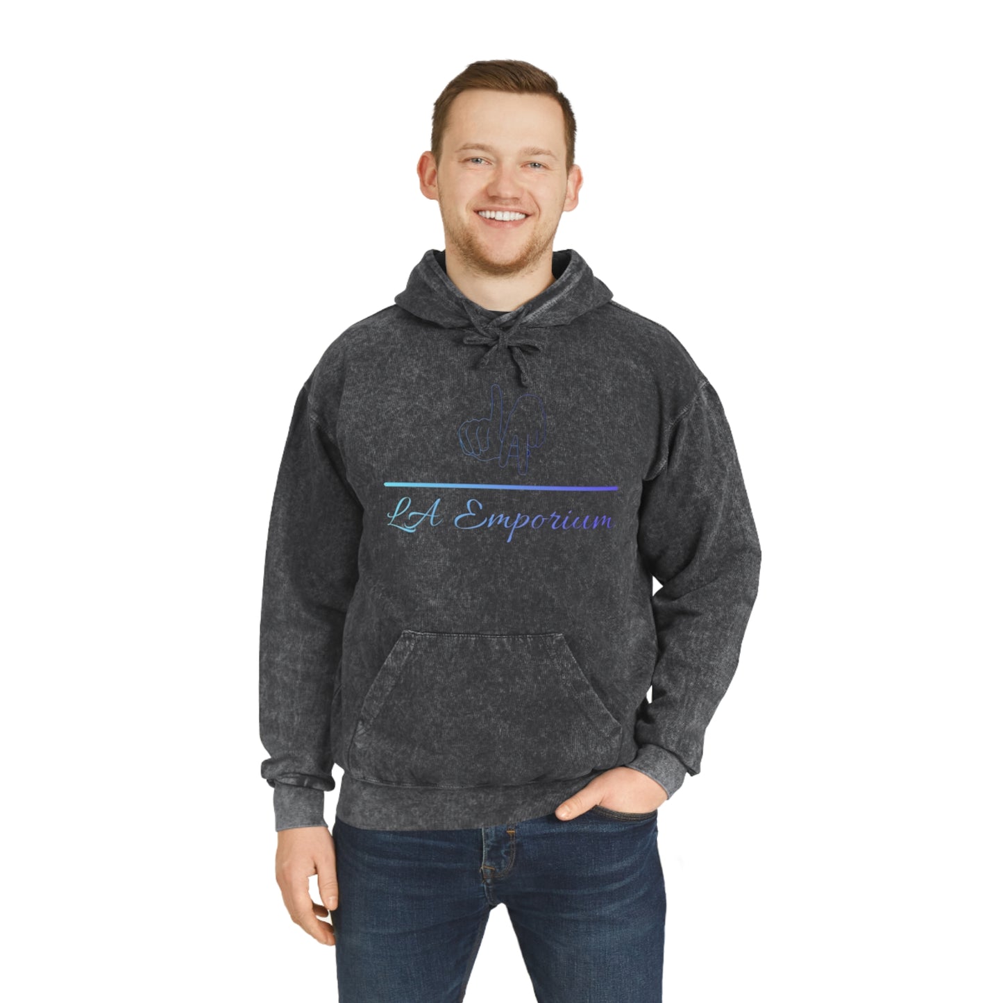 Retro Mineral Wash Hoodie