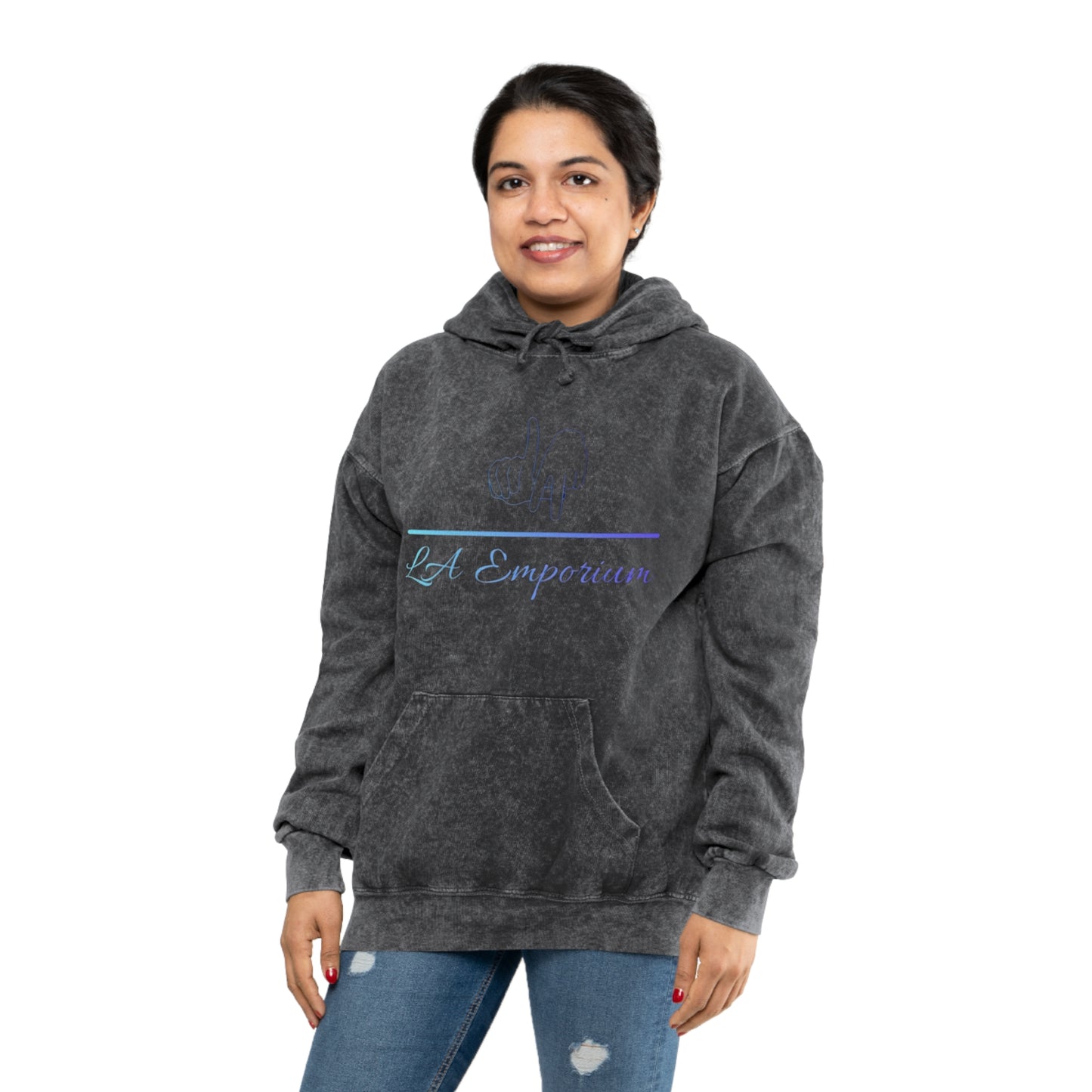 Retro Mineral Wash Hoodie